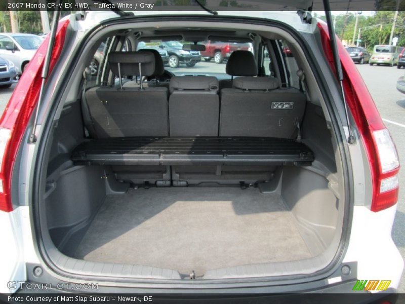 Taffeta White / Gray 2007 Honda CR-V EX 4WD