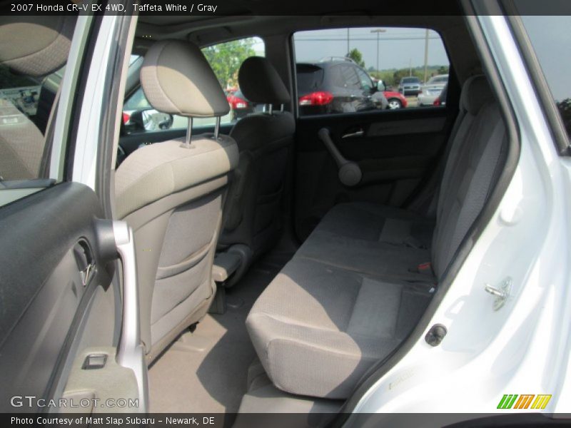 Taffeta White / Gray 2007 Honda CR-V EX 4WD
