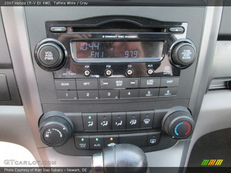 Taffeta White / Gray 2007 Honda CR-V EX 4WD