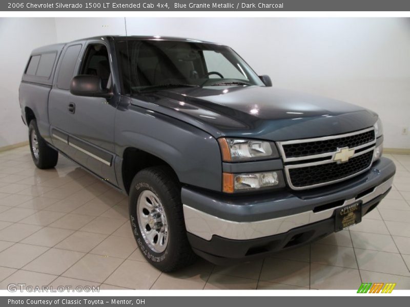Blue Granite Metallic / Dark Charcoal 2006 Chevrolet Silverado 1500 LT Extended Cab 4x4
