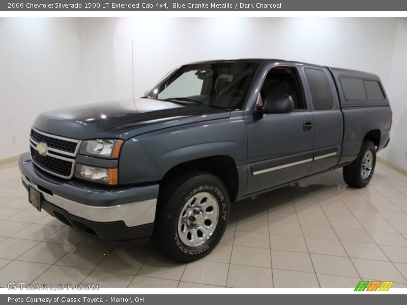 Blue Granite Metallic / Dark Charcoal 2006 Chevrolet Silverado 1500 LT Extended Cab 4x4