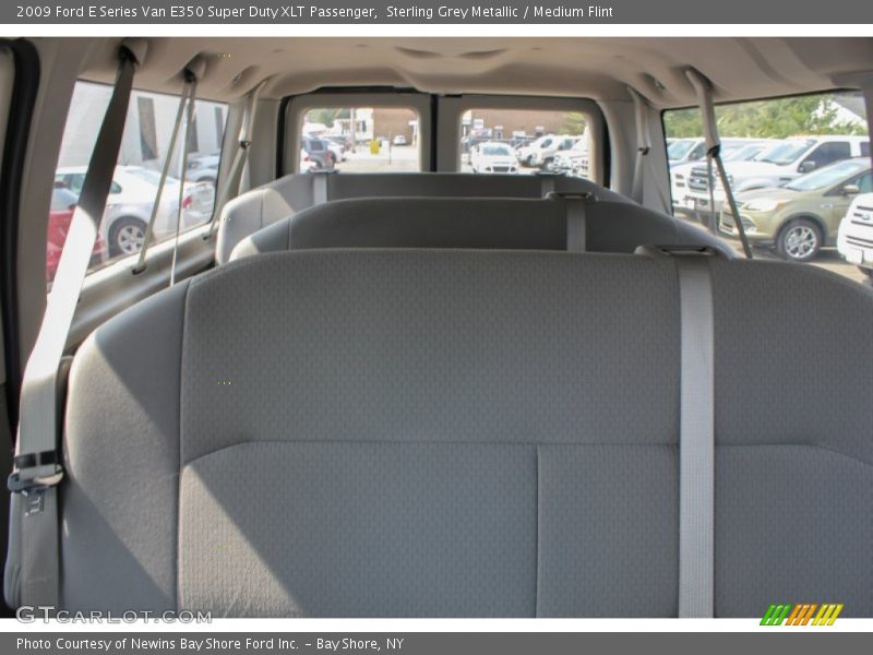 Sterling Grey Metallic / Medium Flint 2009 Ford E Series Van E350 Super Duty XLT Passenger