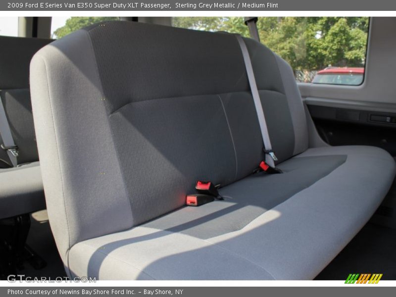 Sterling Grey Metallic / Medium Flint 2009 Ford E Series Van E350 Super Duty XLT Passenger