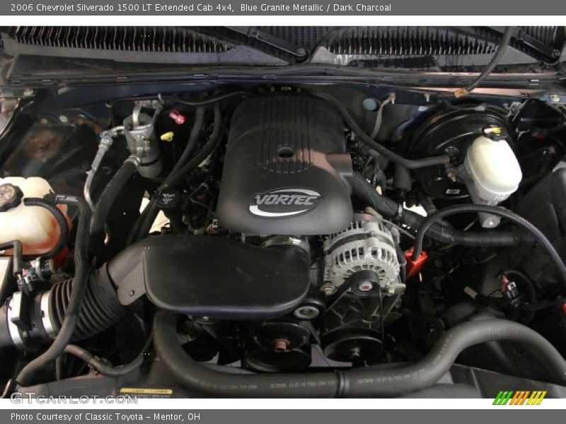 Blue Granite Metallic / Dark Charcoal 2006 Chevrolet Silverado 1500 LT Extended Cab 4x4