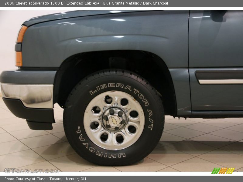 Blue Granite Metallic / Dark Charcoal 2006 Chevrolet Silverado 1500 LT Extended Cab 4x4