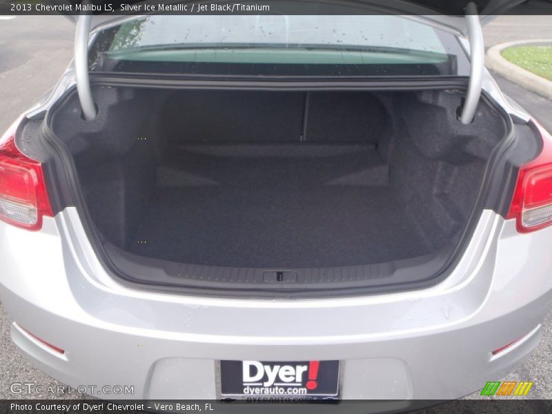 Silver Ice Metallic / Jet Black/Titanium 2013 Chevrolet Malibu LS