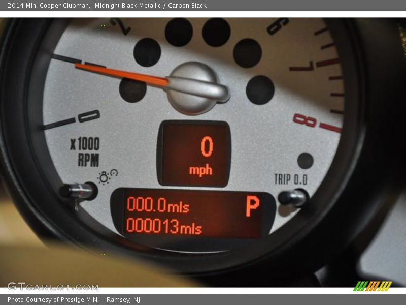 Midnight Black Metallic / Carbon Black 2014 Mini Cooper Clubman