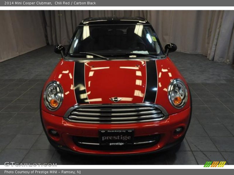 Chili Red / Carbon Black 2014 Mini Cooper Clubman