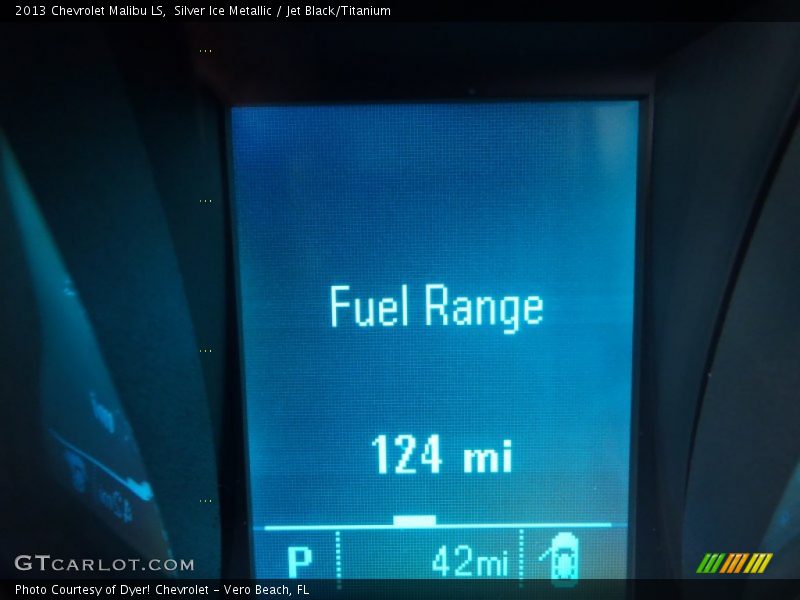 Silver Ice Metallic / Jet Black/Titanium 2013 Chevrolet Malibu LS