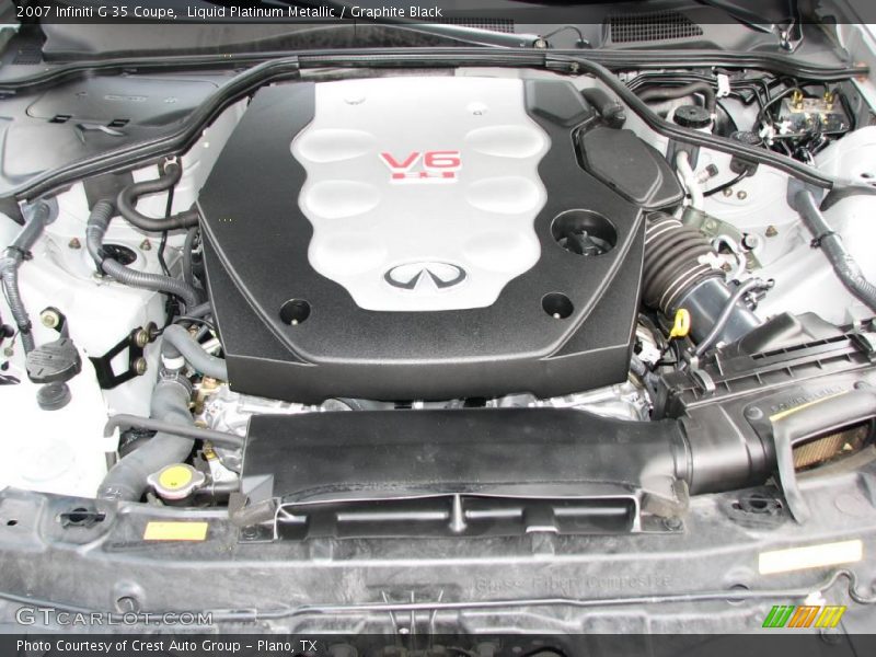 Liquid Platinum Metallic / Graphite Black 2007 Infiniti G 35 Coupe