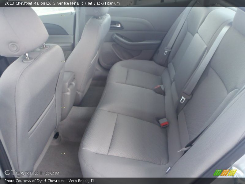 Silver Ice Metallic / Jet Black/Titanium 2013 Chevrolet Malibu LS