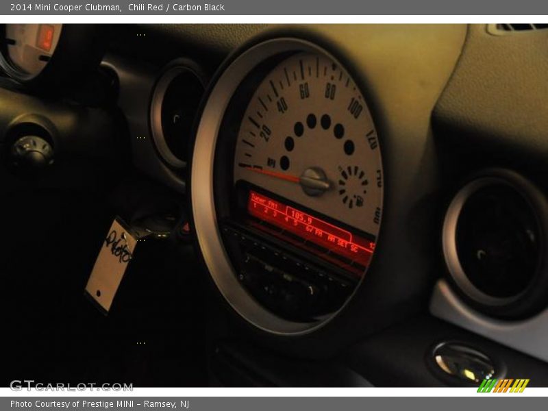 Chili Red / Carbon Black 2014 Mini Cooper Clubman