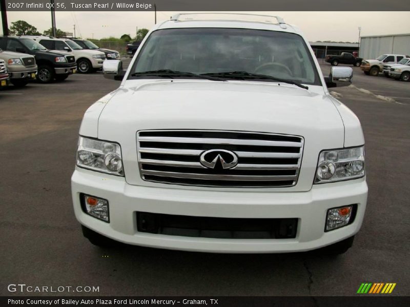 Tuscan Pearl / Willow Beige 2007 Infiniti QX 56