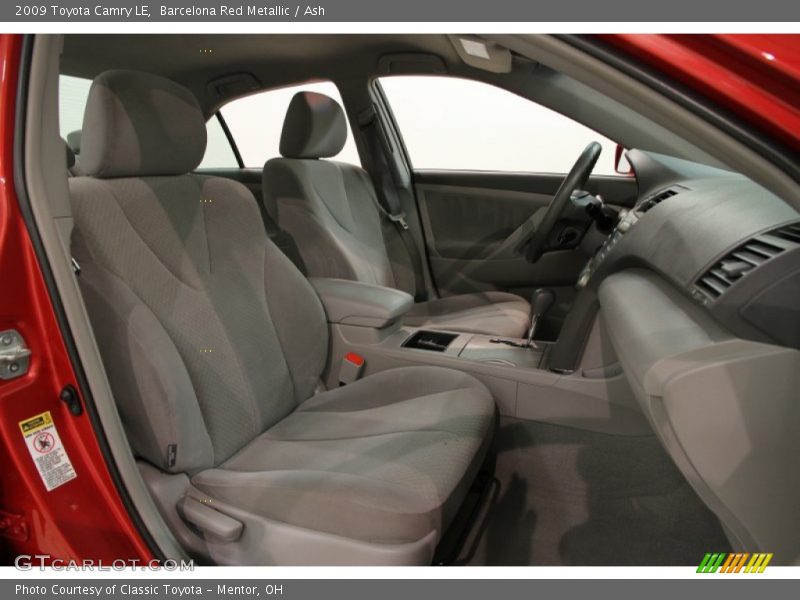 Barcelona Red Metallic / Ash 2009 Toyota Camry LE
