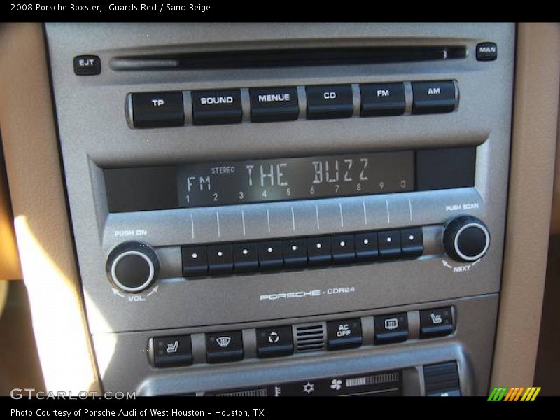 Guards Red / Sand Beige 2008 Porsche Boxster