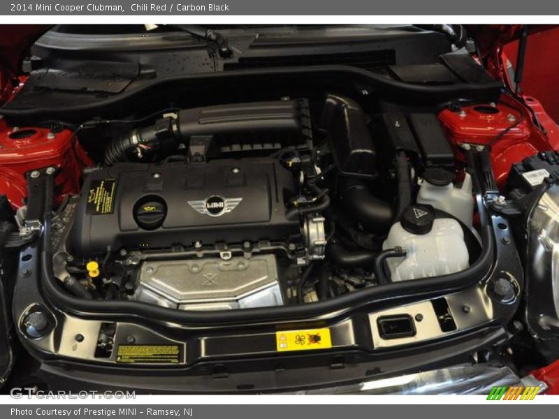 Chili Red / Carbon Black 2014 Mini Cooper Clubman