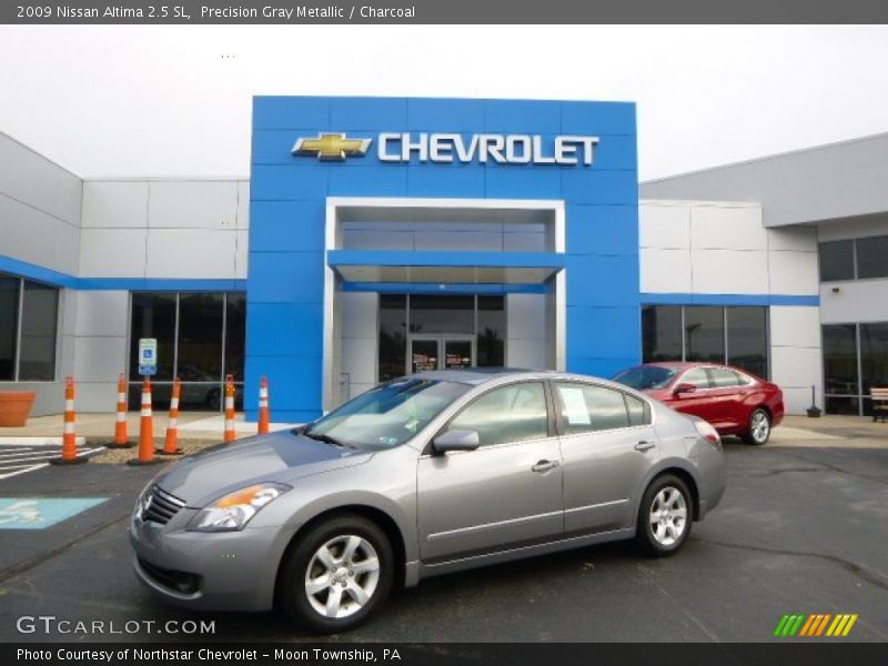 Precision Gray Metallic / Charcoal 2009 Nissan Altima 2.5 SL