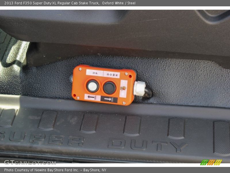 Oxford White / Steel 2013 Ford F350 Super Duty XL Regular Cab Stake Truck