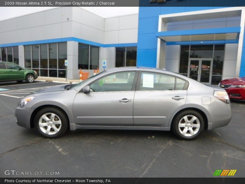Precision Gray Metallic / Charcoal 2009 Nissan Altima 2.5 SL