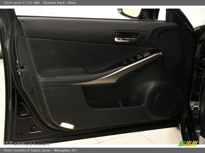 Obsidian Black / Black 2014 Lexus IS 250 AWD