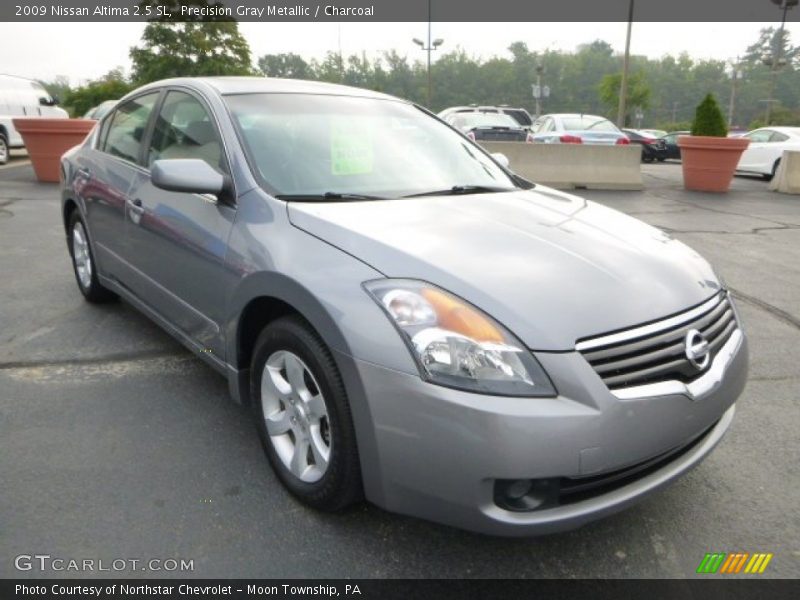 Precision Gray Metallic / Charcoal 2009 Nissan Altima 2.5 SL