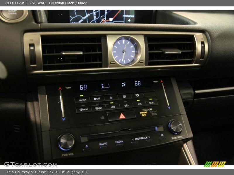 Obsidian Black / Black 2014 Lexus IS 250 AWD