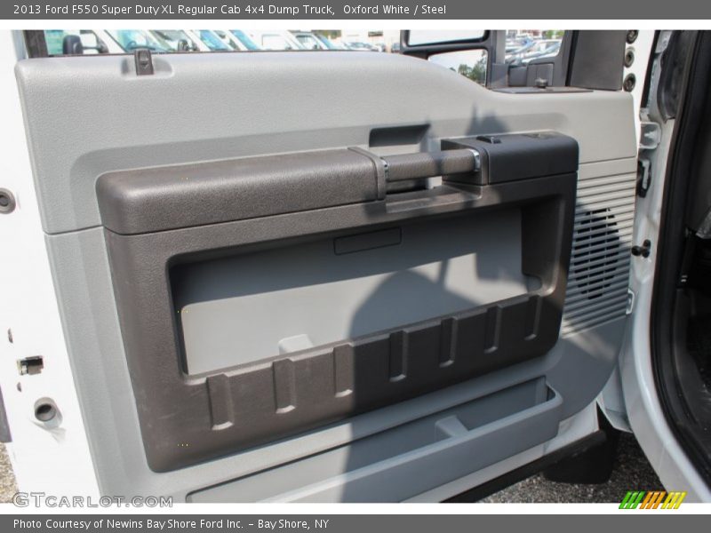Door Panel of 2013 F550 Super Duty XL Regular Cab 4x4 Dump Truck