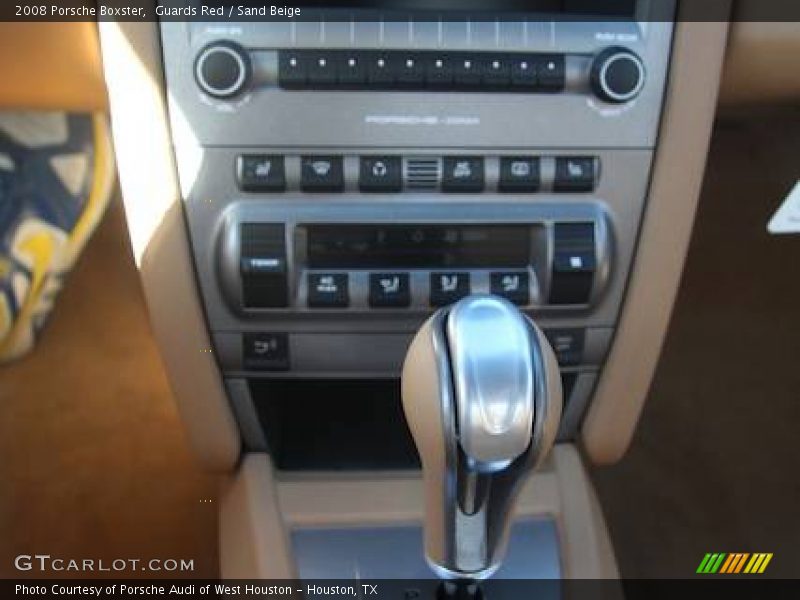 Guards Red / Sand Beige 2008 Porsche Boxster
