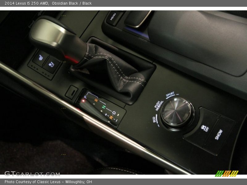 Obsidian Black / Black 2014 Lexus IS 250 AWD
