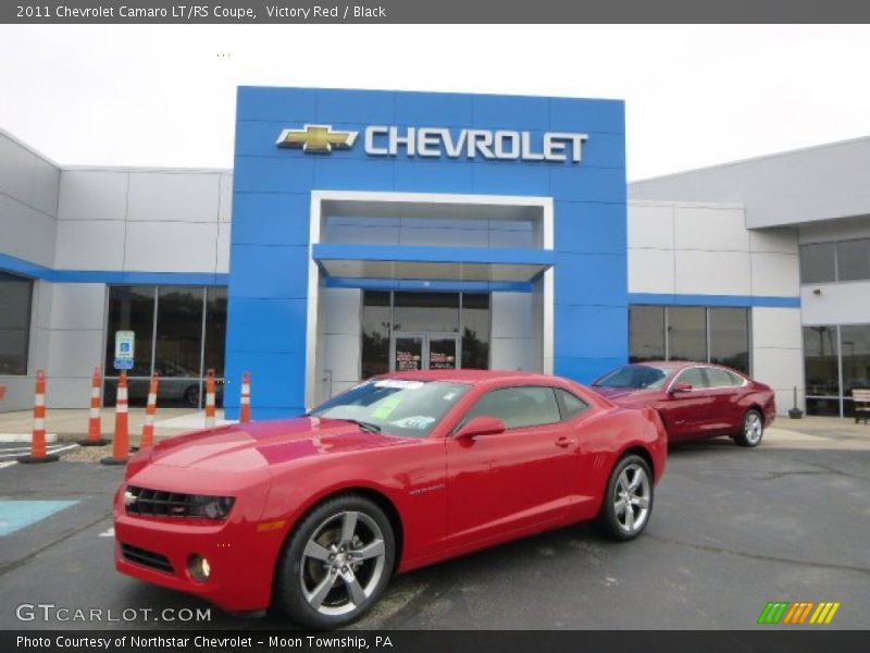 Victory Red / Black 2011 Chevrolet Camaro LT/RS Coupe