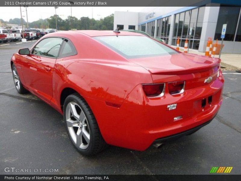 Victory Red / Black 2011 Chevrolet Camaro LT/RS Coupe