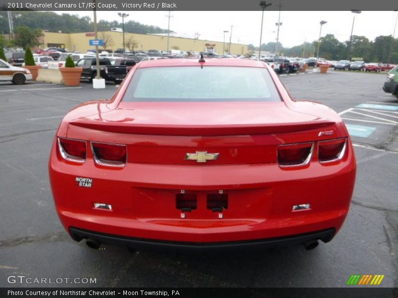 Victory Red / Black 2011 Chevrolet Camaro LT/RS Coupe