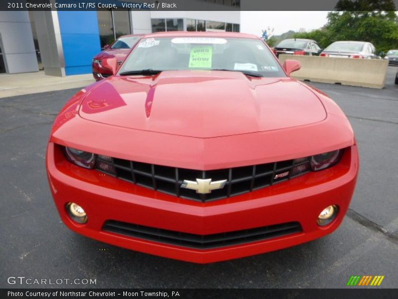 Victory Red / Black 2011 Chevrolet Camaro LT/RS Coupe