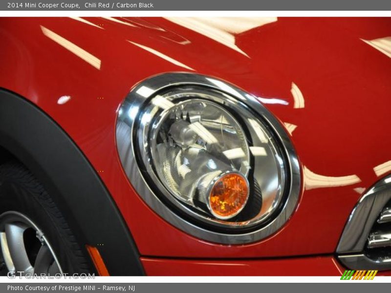 Chili Red / Carbon Black 2014 Mini Cooper Coupe