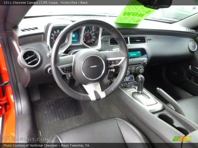 Victory Red / Black 2011 Chevrolet Camaro LT/RS Coupe