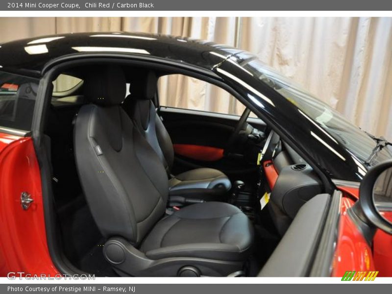 Chili Red / Carbon Black 2014 Mini Cooper Coupe