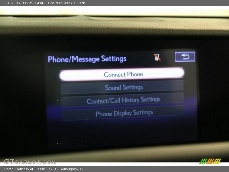 Obsidian Black / Black 2014 Lexus IS 250 AWD