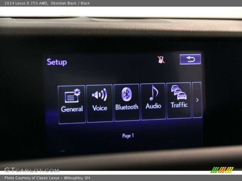 Obsidian Black / Black 2014 Lexus IS 250 AWD