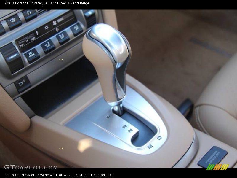 Guards Red / Sand Beige 2008 Porsche Boxster