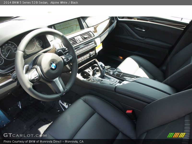  2014 5 Series 528i Sedan Black Interior