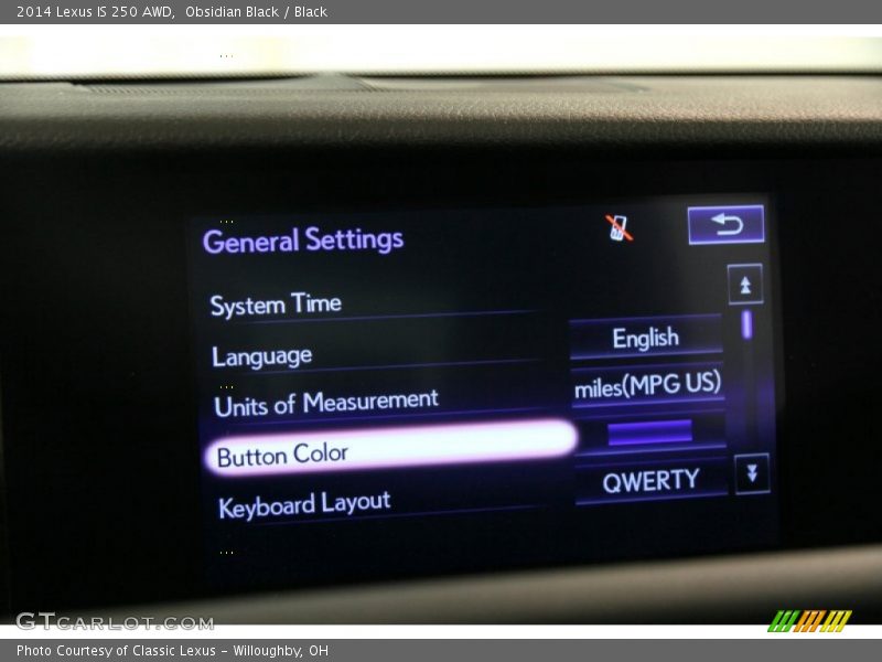 Obsidian Black / Black 2014 Lexus IS 250 AWD