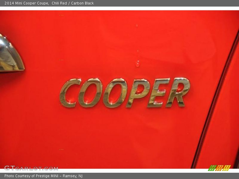 Chili Red / Carbon Black 2014 Mini Cooper Coupe