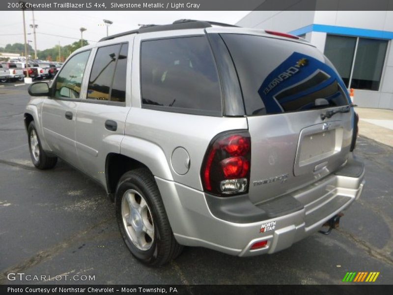 Silverstone Metallic / Light Gray 2006 Chevrolet TrailBlazer LS 4x4