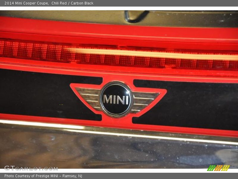 Chili Red / Carbon Black 2014 Mini Cooper Coupe