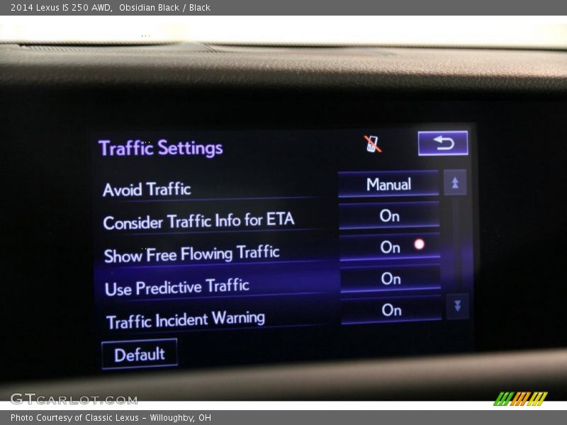 Obsidian Black / Black 2014 Lexus IS 250 AWD