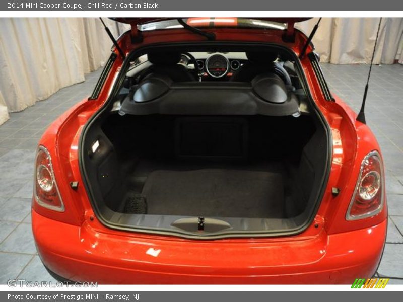 Chili Red / Carbon Black 2014 Mini Cooper Coupe