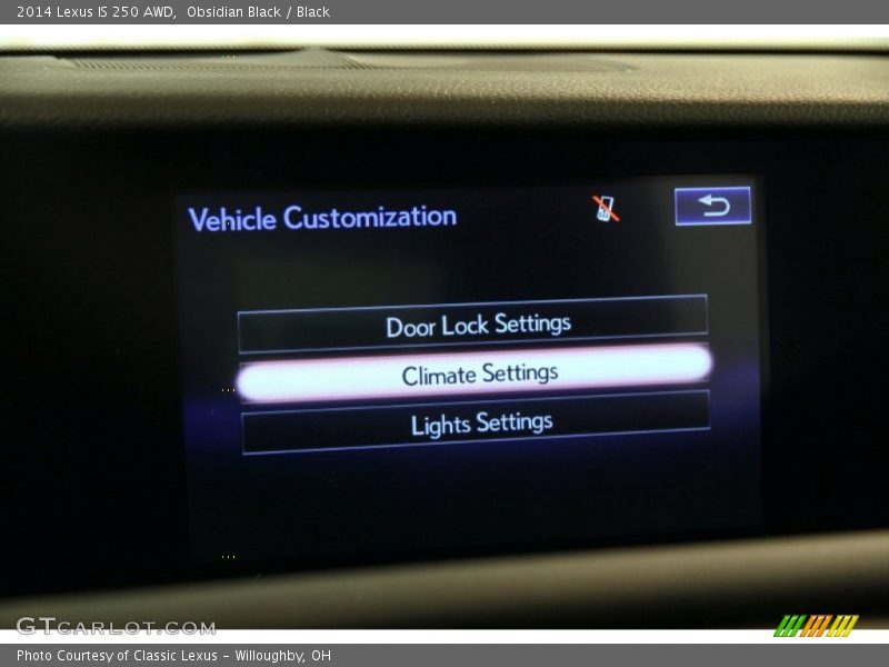 Obsidian Black / Black 2014 Lexus IS 250 AWD