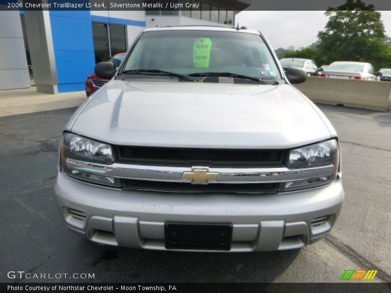 Silverstone Metallic / Light Gray 2006 Chevrolet TrailBlazer LS 4x4