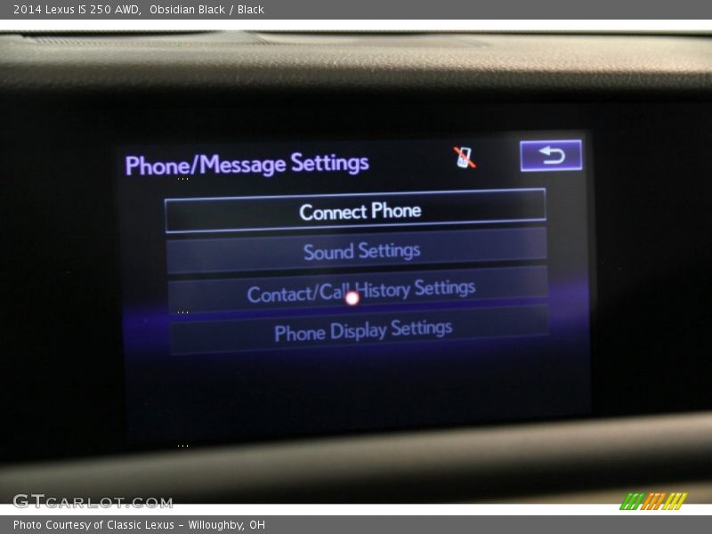 Obsidian Black / Black 2014 Lexus IS 250 AWD