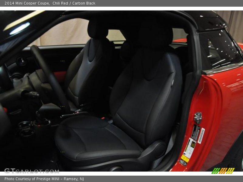 Chili Red / Carbon Black 2014 Mini Cooper Coupe